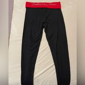 Victoria’s Secret rhinestone fold down leggings, size M
